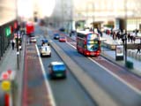 Tiltshift, outside Waterloo station by cloudsoup