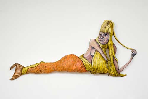 Self-Portrait as Mermaid With Daryl Hannah's Hair (Splash)