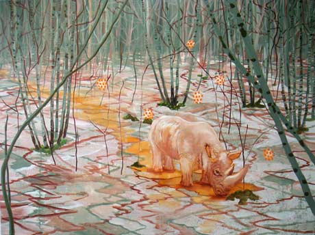 Le rhinocérus des forêts